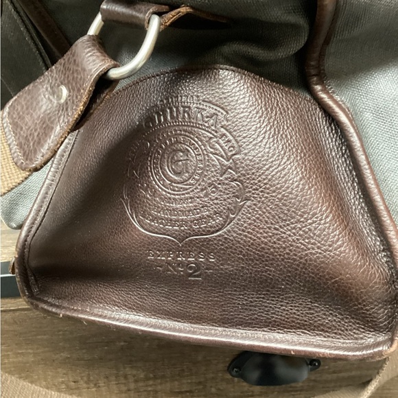 👜 Ghurka Express No. 2 Canvas & Leather Messenger Bag | USA Made - Picture 8 of 16